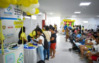 Hospital Local de Malambo dio inicio a la Semana de Prevención del Suicidio con feria de salud mental