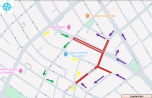 Atención a los cierres viales de este lunes 6 de octubre