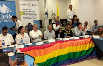 Gobernación del Atlántico reafirma su compromiso con los derechos de la población LGBTIQ+ en mesa de seguridad regional