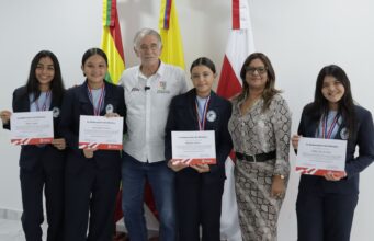 Gobernación del Atlántico exalta a la Escuela Normal Superior Santa Ana de Baranoa por dejar en alto el nombre del departamento en el Mundial de Ciencias y Tecnología Escolar