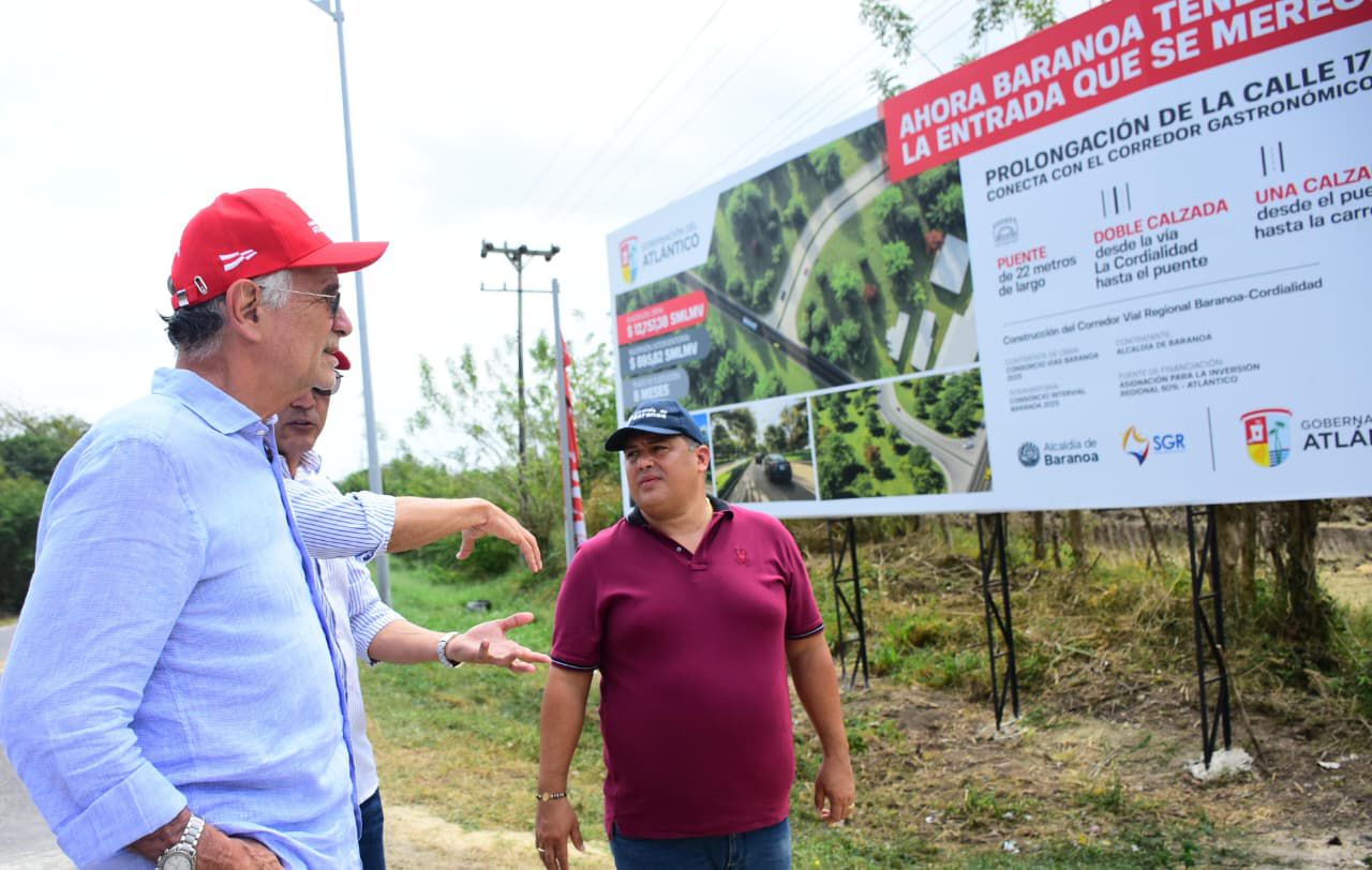 Vías transformadas: Gobernación del Atlántico inicia proyecto Calle 17 en Baranoa