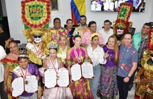 Asamblea del Atlántico culmina sesiones extraordinarias con exaltación a la monarquía del Carnaval de Barranquilla