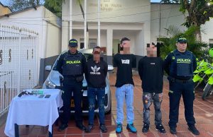 Tres capturados en flagrancia por el delito de fabricación, tráfico y porte de armas de fuego en Baranoa