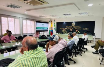 Encuentro con el gremio ganadero para fortalecer la seguridad rural en sucre
