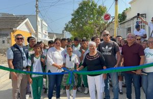 «¡Ya es una realidad!» alcaldesa Alcira Sandoval habilitó la calle 25B del barrio El Ferrocarril