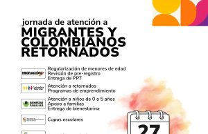 Sabanalarga realiza jornada integral para población migrante y colombianos retornados este 27 de marzo