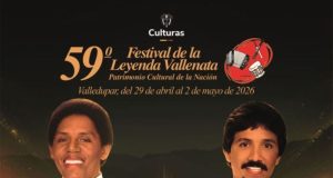 Programqción 59° dde la Leyenda Vallenata Homenaje a Israel Romero, Rafael Orozco y el Binomio de Oro de América