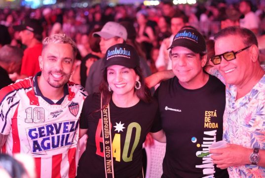 Barranquilla vibró en el concierto de celebración de sus 212+1 en el Gran Malecón