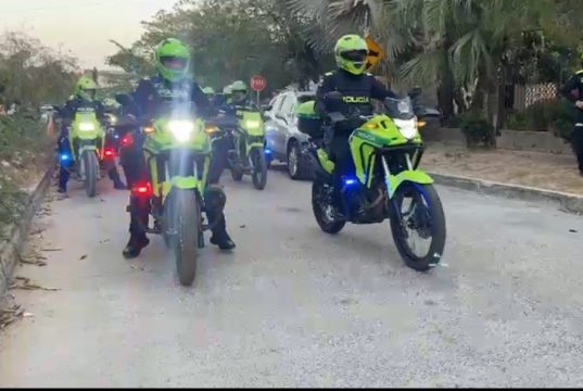 Fortalecemos la seguridad con el aumento de pie de fuerza en el Atlántico, más de 130 Policías del Grupo de Intervención Policial Para la Seguridad Ciudadana “GRIPS”