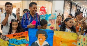 Los niños pintaron y reflejaron en sus obras como viven de cerca el 59° Festival de la Leyenda Vallenata