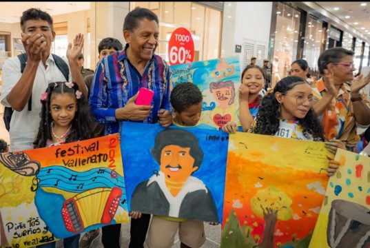 Los niños pintaron y reflejaron en sus obras como viven de cerca el 59° Festival de la Leyenda Vallenata
