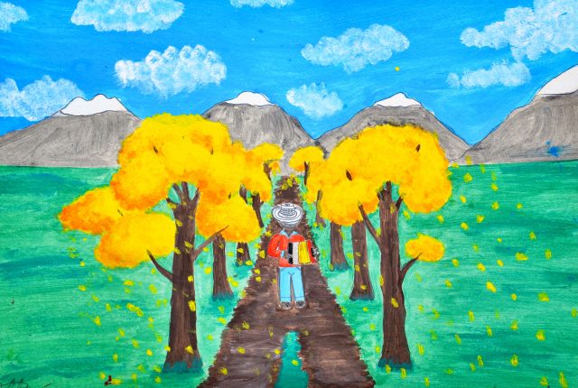 Primer puesto Concurso Pintura Infantil 2025