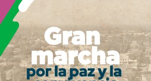 En Baranoa se marcha por la paz y la convivencia