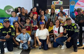 Más de 100 niños, niñas y adolescentes con discapacidad disfrutaron de una jornada de cine inclusivo en el Atlántico