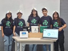 Estudiantes de Barranquilla llevaron a Chile un dispositivo inteligente que promueve el reciclaje con inteligencia artificial