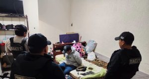 Allanamiento en Trinidad deja un aprehendido por presunto microtráfico y el hallazgo de sustancias controlada