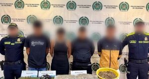 Golpe a “Los Costeños” en Barranquilla: capturan a cuatro presuntos integrantes y decomisan armas y marihuana