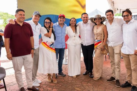 Alcaldes del Atlántico respaldan trabajo articulado con el presidente electo durante recorrido por el sur del departamento