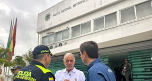 Gobernador Eduardo Verano lidera acciones con la Fuerza Pública para proteger el comercio y la tranquilidad ciudadana