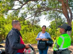 La Seccional de Tránsito y Transporte del Departamento de Policía Atlántico despliega dispositivo especial de seguridad vial durante el puente festivo del Día de la Independencia