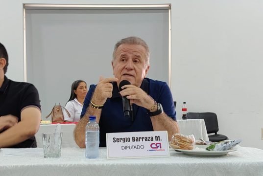 Diputado Sergio Barraza Mora solicita mayor claridad sobre la inversión de los recursos de la Tasa de Seguridad y anuncia debate sobre agua potable en el Atlántico