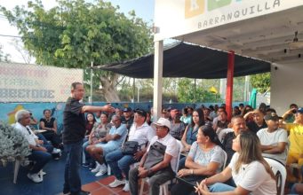 Diputado Carlos Rojano lidera mesa de trabajo con líderes sociales para construir agenda de desarrollo del Atlántico