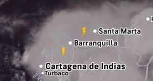 El Caribe colombiano se prepara para días de clima inestable
