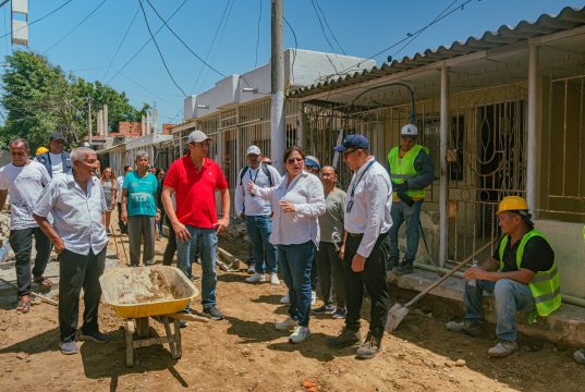 La transformación integral del barrio Sitio Hermoso de Soledad está en marcha